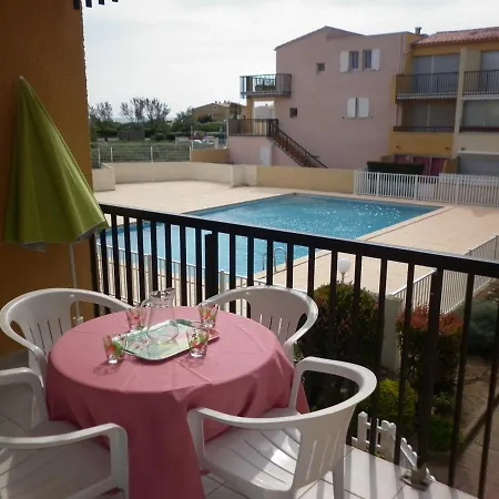 2 Pièces Vue Piscine Richelieu Cap D'agde *