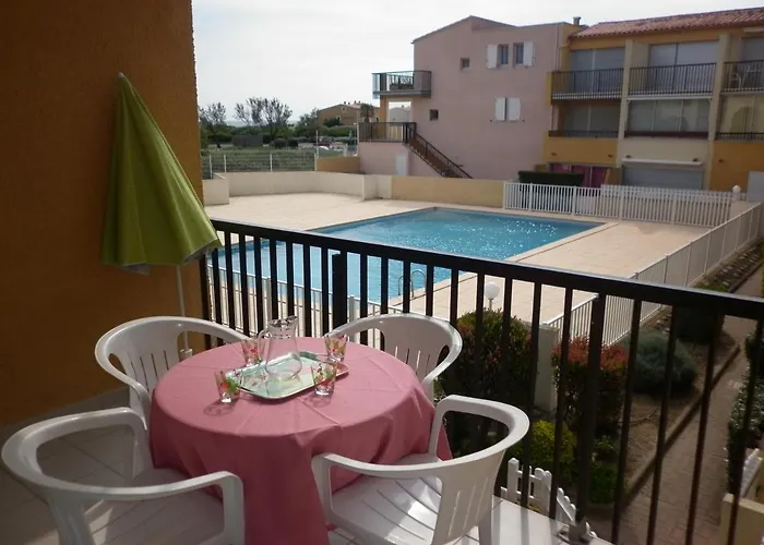 2 Pièces Vue Piscine Richelieu Cap D'agde *